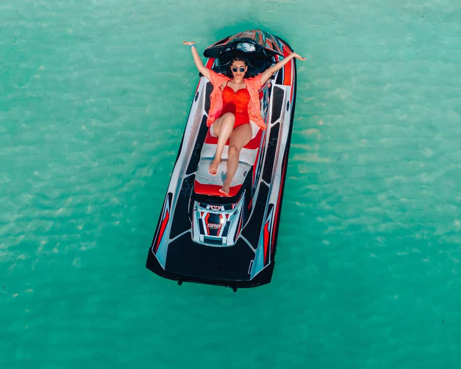 Zanzibar: Jetski with Hotel Pickup, Drone Photos & Video - The drone sequence: 15 to 20 minutes overhead action