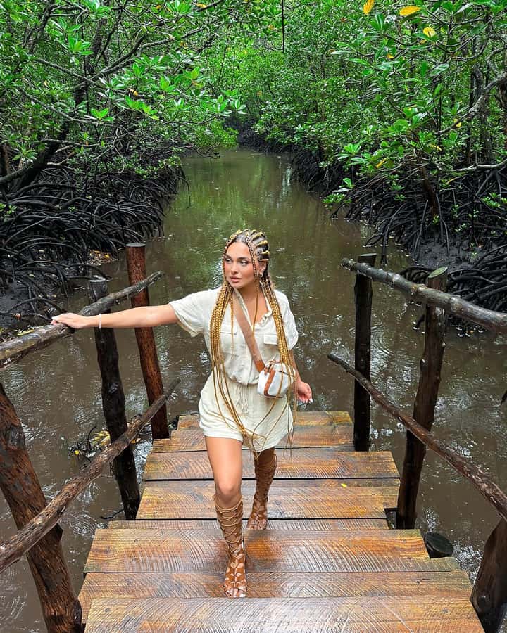 ZANZIBAR; JOZANI FOREST - Kuza Cave swimming: the cool reward after the forest walk