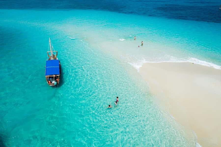 Zanzibar: Prison island & Nakupenda Sandbank Small-GroupTour - The sandbank shift: Nakupenda Sandbank and how the day opens up