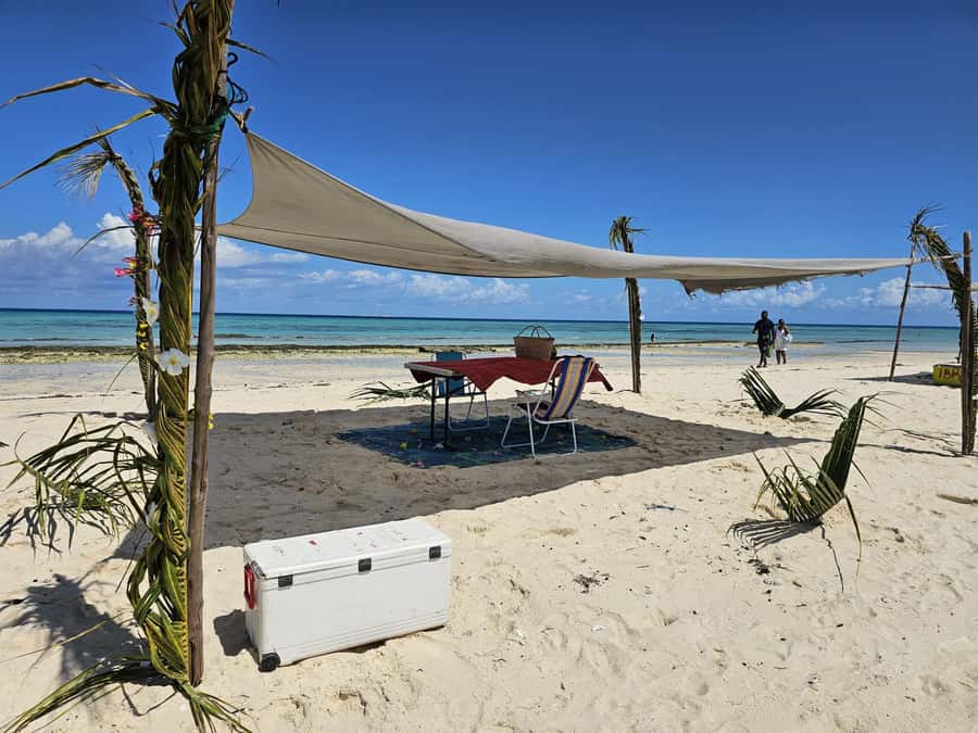 Zanzibar: Prison Island Tour with Lunch on the Sandbank - The Old Fort meeting point and the boat ride setup