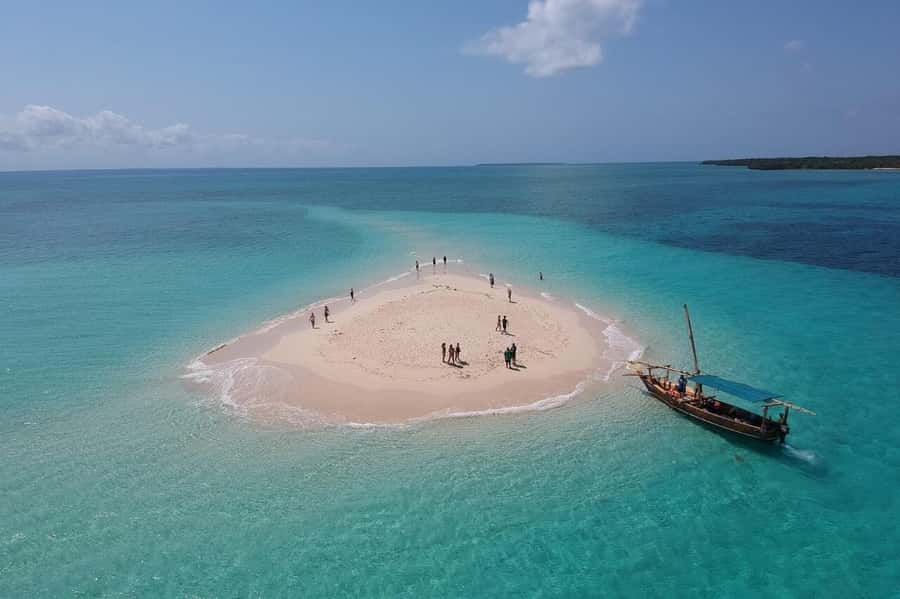 Zanzibar: Safari Blue Day trip with Snorkeling and Lunch - Blue safari sandbank: Where your snorkeling time actually happens