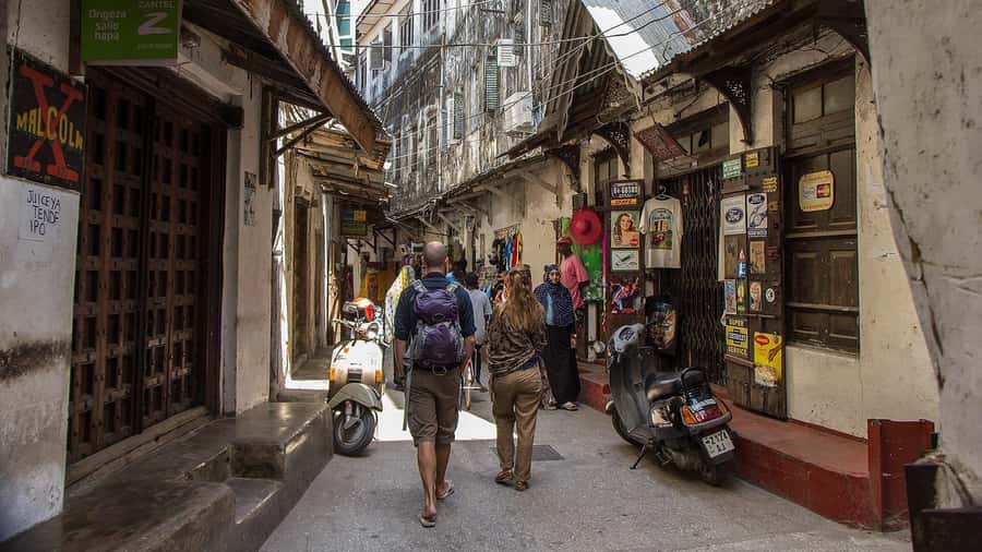 ZANZIBAR, Stone town tour, Prison Island & Spice farm - Stone Town Walking Loop: carved doors, slave trade context, and market time