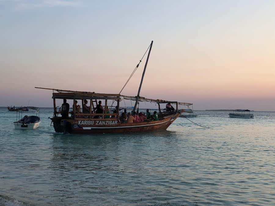 Zanzibar: Sunset Dhow Cruise - Kendwa Beach stop: photos, swimming, and that pre-sunset buzz
