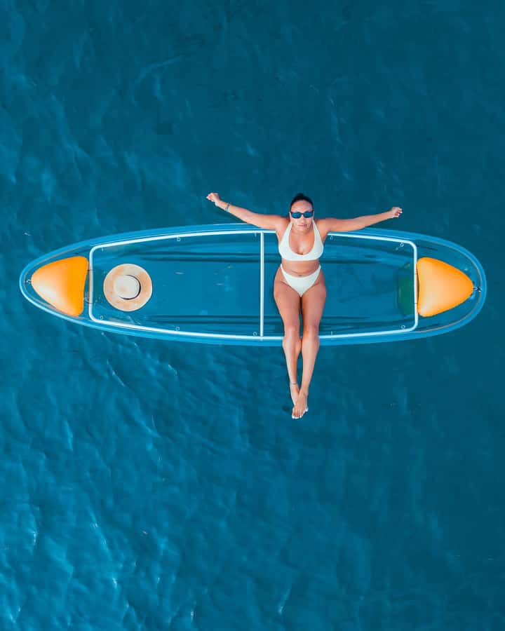Zanzibar: Swimming With Horse and Clear Kayaking Tour - Clear kayaking at Kendwa Beach, and what you can actually see